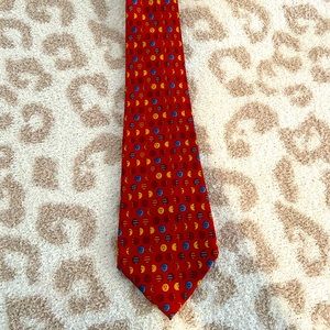 Ferragamo red tie